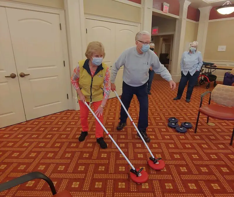 WhiteStone Residents Compete in Their Own Olympic Games